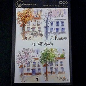 Grafika Le Petit Nicolas Les Quatre Saisons Jigsaw Puzzle, 1000 Pieces